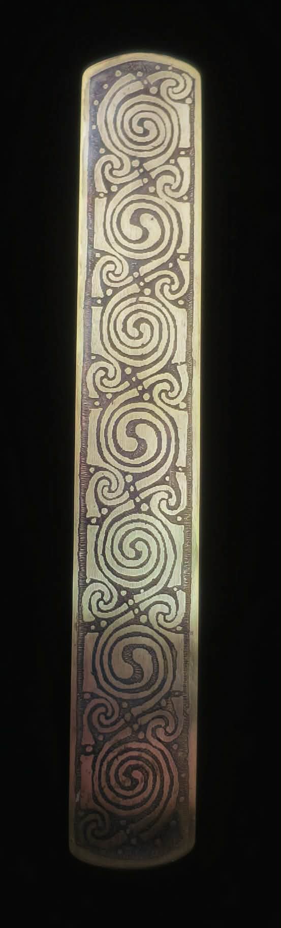Celtic Spirals Cuff