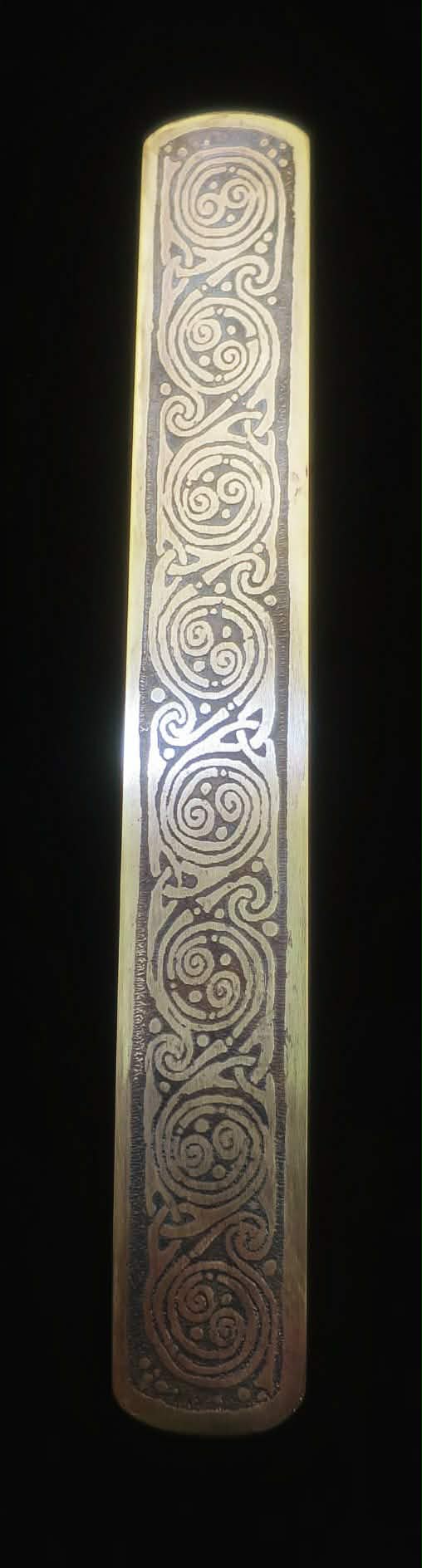 Triquetra Spiral Cuff