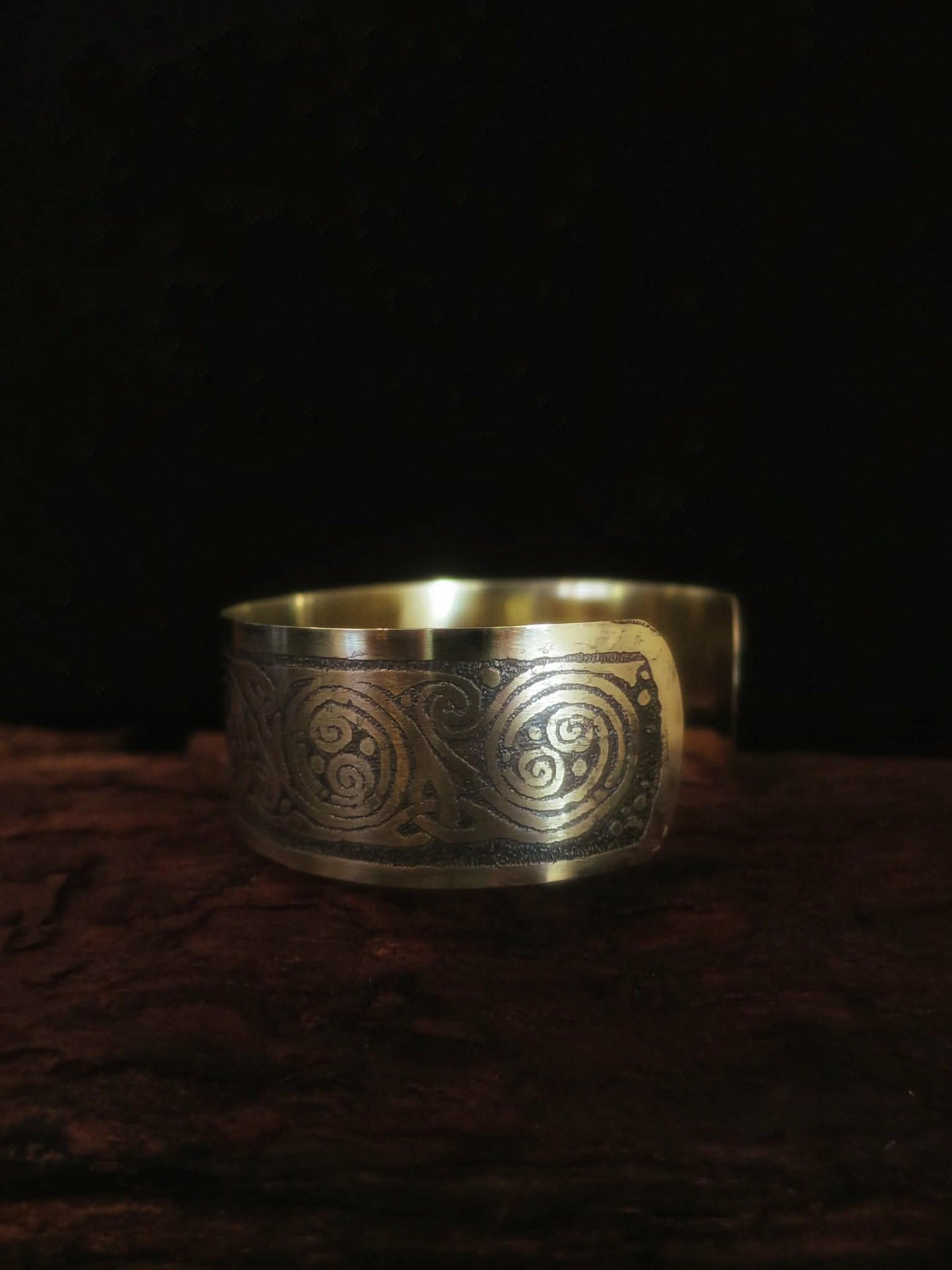 Triquetra Spiral Cuff