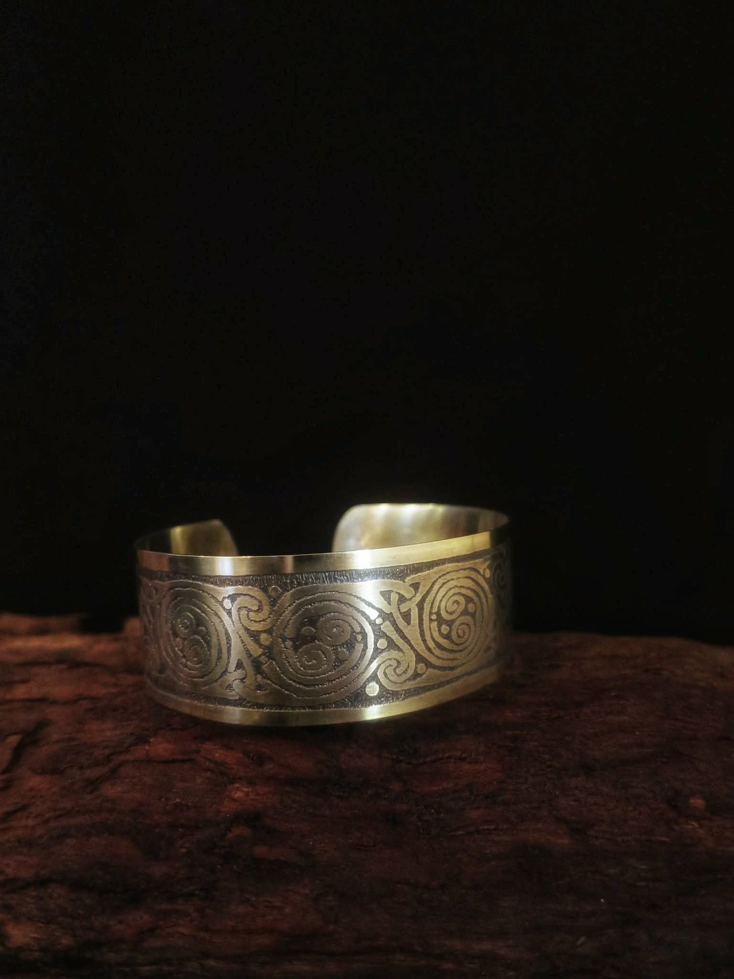 Triquetra Spiral Cuff