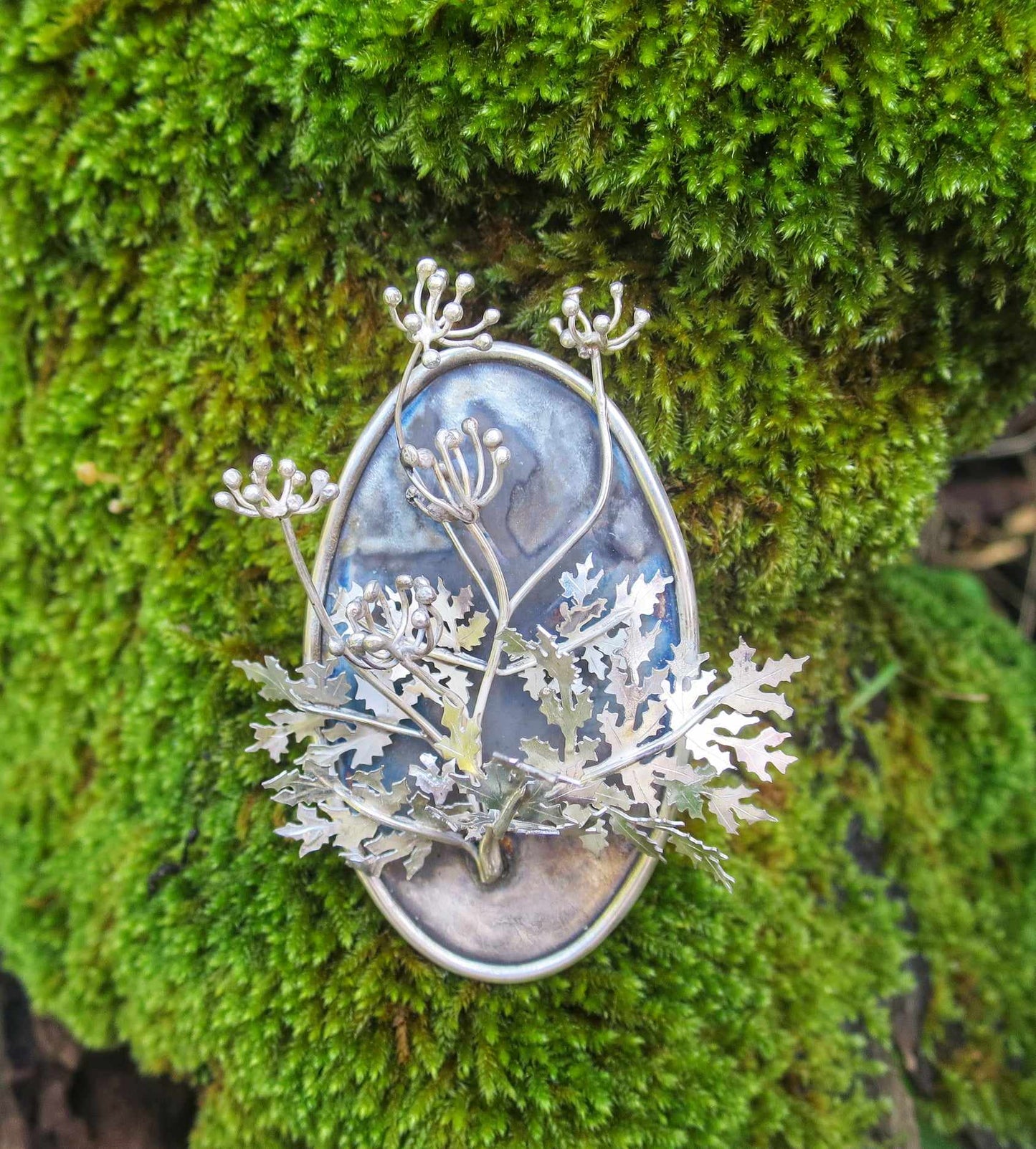 Poison Hemlock Pendant