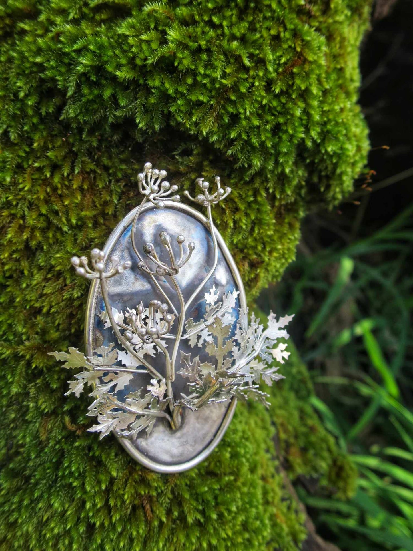 Poison Hemlock Pendant