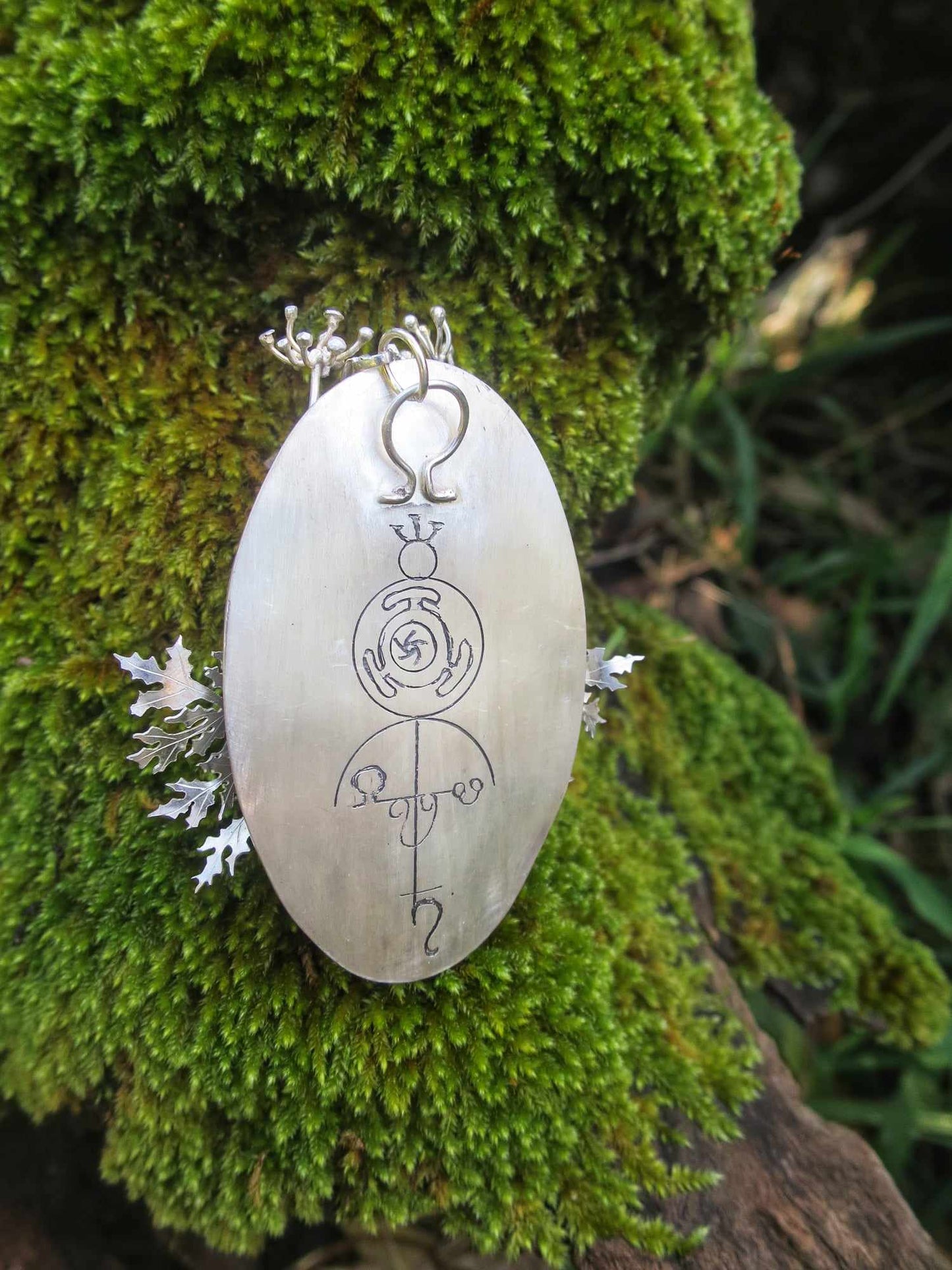 Poison Hemlock Pendant