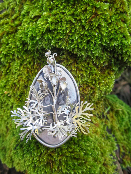 Monkshood Pendant